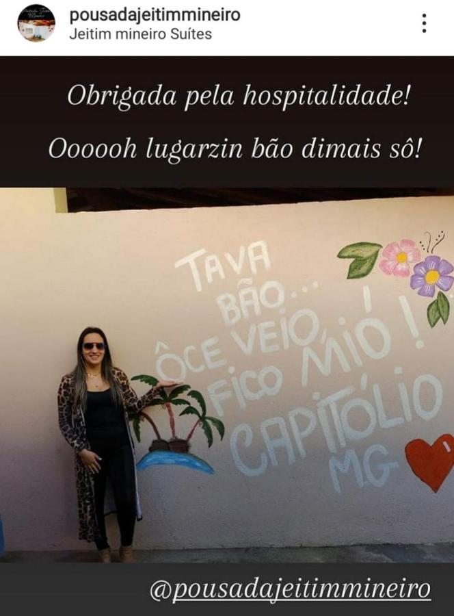Pousada Jeitim Mineiro Capitólio Exterior foto